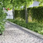 Borduri pentru gazon 30 pcs Argintiu 103 x 0,05 x 22 cm GartenMobel Dekor