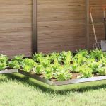 Gard pentru melci Argintiu 13,5 x 13,5 x 25 cm Oțel Galvanizat GartenMobel Dekor