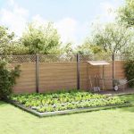 Garduri pentru melci 20 pcs Argintiu Oțel Galvanizat GartenMobel Dekor