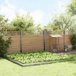 Garduri pentru melci 20 pcs Argintiu Oțel Galvanizat GartenMobel Dekor