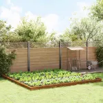 Garduri pentru melci 20 pcs Ruginit GartenMobel Dekor