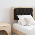 Tăblie cap Altele Maro și negru 150 cm Lemn masiv de pin GartenMobel Dekor