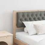 Tăblie cap Altele maro și gri închis 200 cm Lemn masiv de pin GartenMobel Dekor