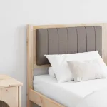 Tăblie tapițată cu headboard Maro 150 cm Lemn de pin masiv GartenMobel Dekor