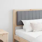 Tăblie tapițată cu headboard Maro 180 cm Lemn de pin masiv GartenMobel Dekor