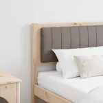 Tăblie tapițată cu headboard Maro 180 cm Lemn de pin masiv GartenMobel Dekor