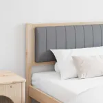 Tăblie tapițată cu headboard Maro 200 cm Lemn de pin masiv GartenMobel Dekor