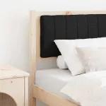 Tăblie tapițată cu headboard Maro 80 cm Lemn de pin masiv GartenMobel Dekor