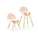 Homelux Etetőszék 2 az 1-ben rózsaszín Mobalis Homvera