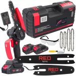 Red Technic Ferăstrău cu lanț fără fir 21V RTMPA0064 Mobalis Homvera