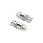 Set 2 becuri LED T10 2 SMD 3030 Canbus Alb 24V Cod: HL Automotive TrustedCars