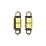 Set 2 becuri sofit 41mm 27SMD 2016 12V Canbus Alb Cod: HL Automotive TrustedCars