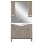 Leziter Mobilier complet de baie Nerva 105, ulm Rauna Mobalis Homvera