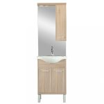 Leziter Mobilier complet de baie Nerva 55, stejar Sonoma Mobalis Homvera