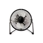 Leziter Ruen asztali usb ventilátor 5 W fekete Mobalis Homvera