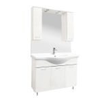 Leziter Mobilier complet de baie Vanessa 105 alb Mobalis Homvera
