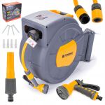 Powermat Tambur automat pentru furtun de grădină PM-ABNW-35M Mobalis Homvera