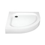Leziter Cădiță de duș acrilică curbată Klonberg 90x90 Mobalis Homvera
