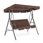 Leziter Balansoar de grădină Serenita, maro cafea Mobalis Homvera