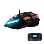 Leziter Etetőhajó V6 GPS 3 tartályos hátra és oldalkidobós fekete Mobalis Homvera