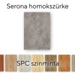 Leziter Leziter Serona kőhatású homokszürke Vinyl SPC padló minta/db Mobalis Homvera