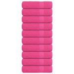 Prosoape de duș 10 buc Roz 70x140 cm 360 g/m² 100% bumbac GartenMobel Dekor