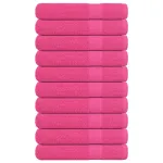 Prosoape saună 10 buc roz 80x200 cm 360 g/m² 100% bumbac GartenMobel Dekor