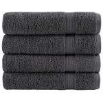 Prosoape de mâini SOLUND 4 buc. antracit 50x100 cm 600 gsm GartenMobel Dekor
