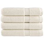 Prosoape premium SOLUND 4 buc. crem 100x200 cm 600 gsm GartenMobel Dekor