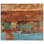 Blat masă dreptunghiular 60x70 cm lemn masiv reciclat 25-27 mm GartenMobel Dekor