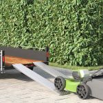 Rampă de Încărcare Argintiu 159 x 23 x 5 cm Oțel Galvanizat GartenMobel Dekor