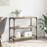 Dulap pentru cărți Stejar Artizanal 80 x 33 x 70,5 cm GartenMobel Dekor