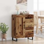 Bufet Lemn Vechi 69,5 x 34 x 90 cm Lemn Ingineresc și Fier GartenMobel Dekor