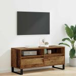 Cabinet TV cu sertar Lemn Vechi 100 x 34,5 x 44,5 cm GartenMobel Dekor