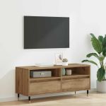 Cabinet TV cu sertar Stejar Artizanal 100 x 34,5 x 44,5 cm GartenMobel Dekor