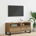 Cabinet TV cu sertar Stejar Artizanal 100 x 34,5 x 44,5 cm GartenMobel Dekor
