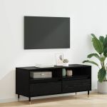 Cabinet TV cu sertar Stejar Negru 100 x 34,5 x 44,5 cm GartenMobel Dekor