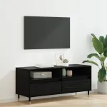 Cabinet TV cu sertar Stejar Negru 100 x 34,5 x 44,5 cm GartenMobel Dekor