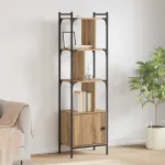 Bibliotecă Stejar Artizanal 44,5 x 30 x 154,5 cm Lemn compozit GartenMobel Dekor