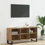 Cabinet TV Stejar Artizanal 103,5 x 30 x 50 cm Lemn compozit GartenMobel Dekor