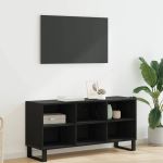 Cabinet TV Stejar Negru 103,5 x 30 x 50 cm Lemn compozit GartenMobel Dekor