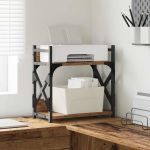 Suport pentru imprimantă Lemn Vechi 40 x 20 x 40 cm GartenMobel Dekor