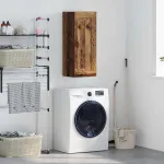 Dulap montat pe perete Lemn Vechi 34,5 x 34 x 90 cm GartenMobel Dekor