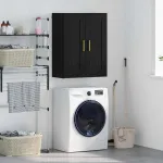 Dulap montat pe perete Stejar Negru 69,5 x 34 x 90 cm GartenMobel Dekor