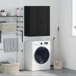 Dulap montat pe perete Stejar Negru 69,5 x 34 x 90 cm GartenMobel Dekor