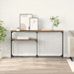 MasaConsole Lemn vechi 145x22.5x75cm Lemn compozit GartenMobel Dekor