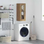 Dulap montat pe perete Stejar Artizanal 34,5 x 34 x 90 cm GartenMobel Dekor