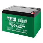 Acumulator vehicule electrice Deep Cycle 12V 15AH TED BAT -TED12V15AH SafetyGuard Surveillance