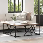 Masă de cafea Lemn vechi 100 x 100 x 40 cm Lemn compozit GartenMobel Dekor