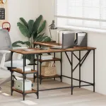 Birou Lemn Vechi 139 x 139 x 75 cm Lemn compozit GartenMobel Dekor